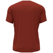 Odlo Hiking/Leisure Tshirt Crew Neck Cardada (100% Polyester) ketchup red Men